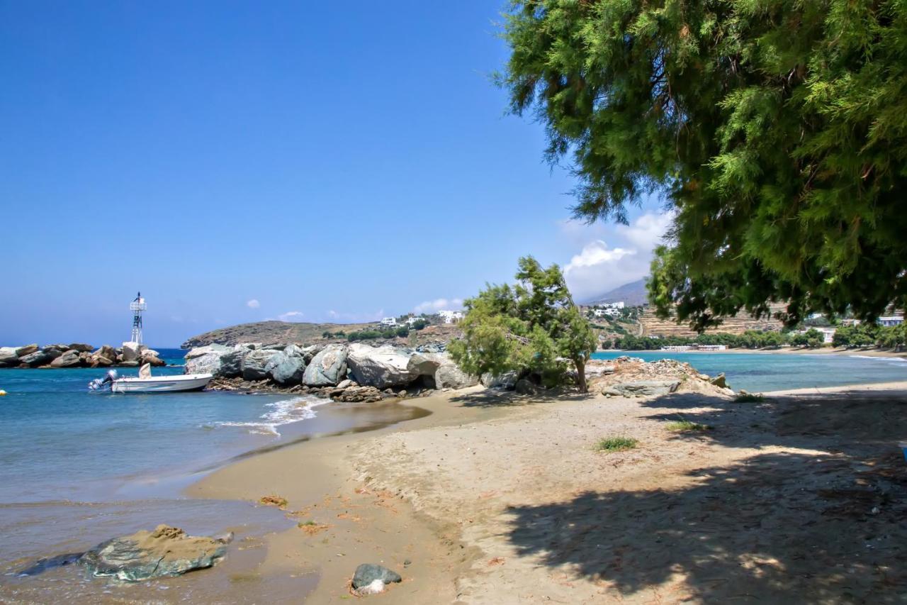 Margaret'S Beach House Tinos Agios Romanos Esterno foto