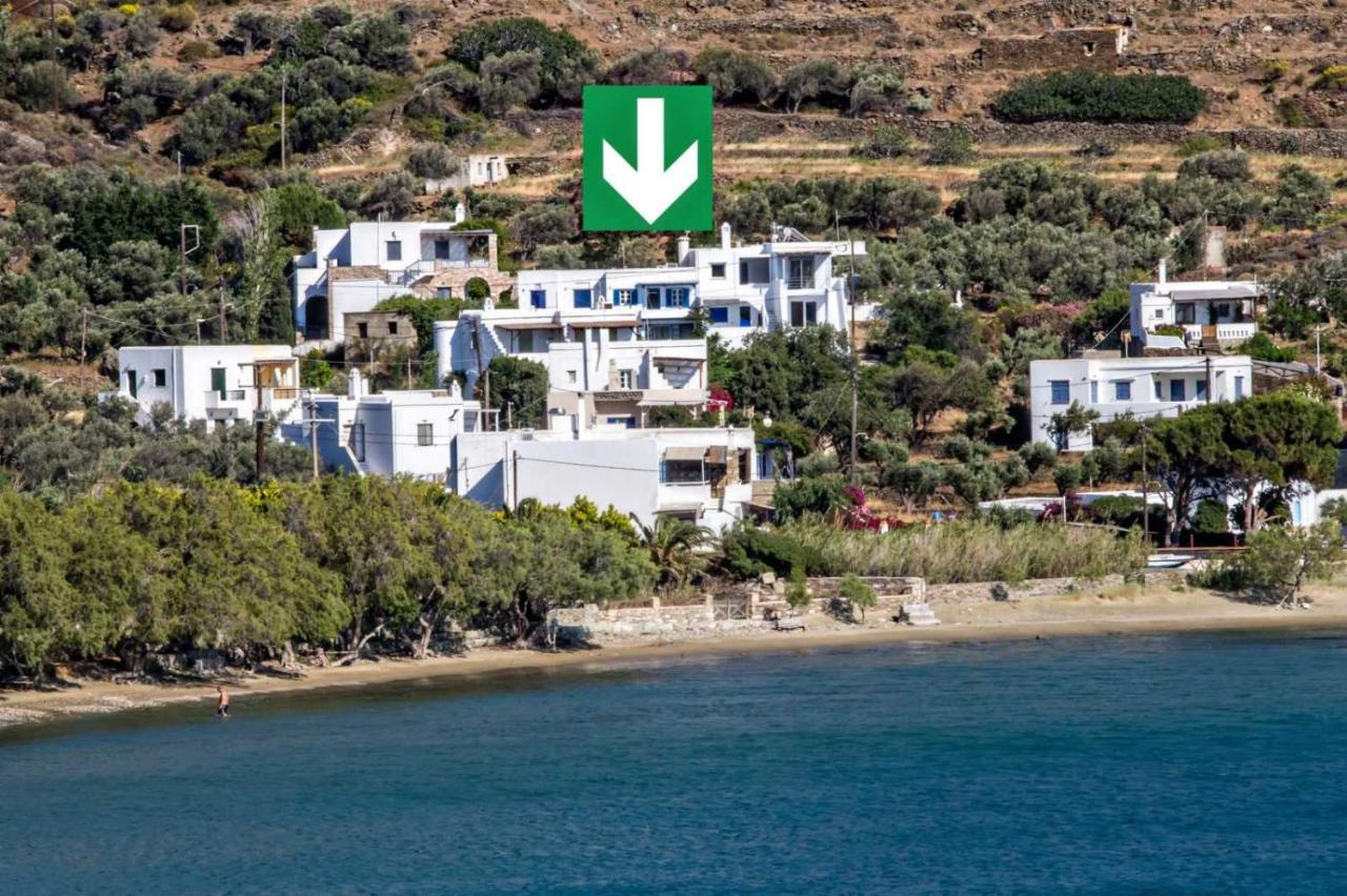 Margaret'S Beach House Tinos Agios Romanos Esterno foto